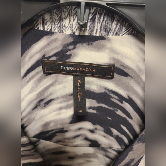 BCBGMAXAZRIA IZA 100%SILK DRESS size XS - Picture 5 of 10